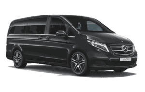 Van Mercedes Classe V avec Chauffeur pour voyager dans Paris &France