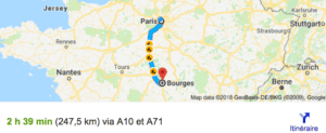 Transfer Paris Bourges With Driver