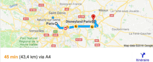 Transfer Paris Disneyland with driver