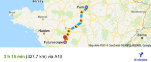 Transfer Paris Futuroscope with driver