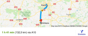 Transfer Paris Orleans With Driver