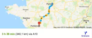 Transfer Paris Poitiers With Driver