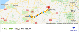 Transfer Paris Reims With Driver