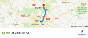 car service paris chantilly