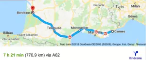 transfer cannes bordeaux