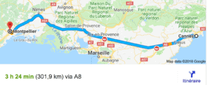 transfer cannes montpellier