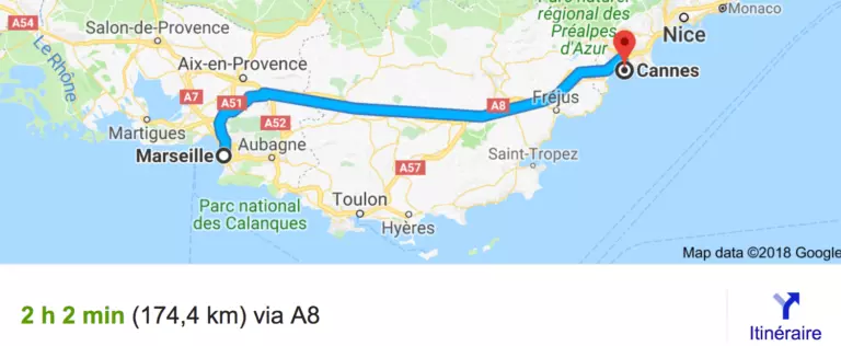Transfer Marseille – Cannes – MyDriverParis
