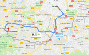 Transfer Paris Guyancourt