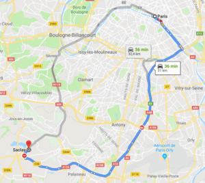 Transfer Paris Saclay