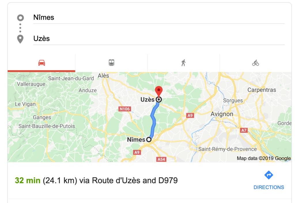 transfer nimes uzes