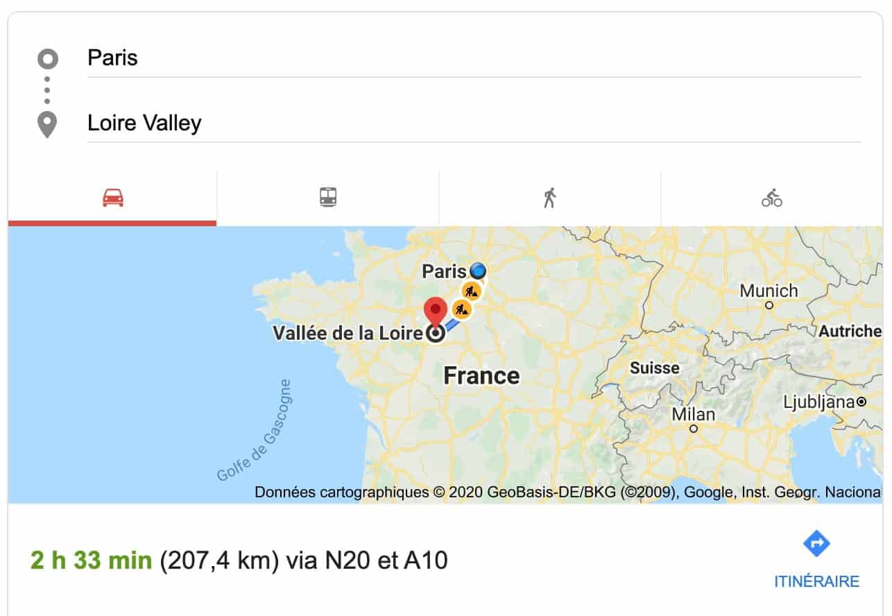 Transfer Paris Loire Valley – MyDriverParis